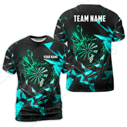Custom Darts Team Jersey, Personalized Fury Dart Jersey Shirt For Players With Name & Team Name