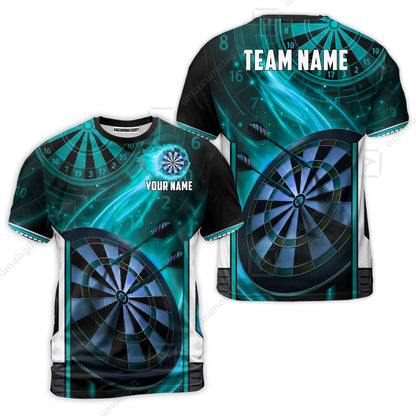 Custom Darts Team Jersey, Personalized Galaxy Darts Team Shirt For Players With Name & Team Name
