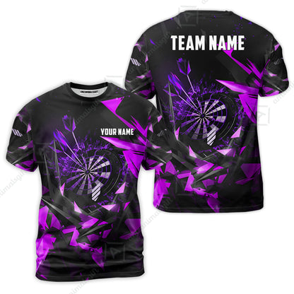 Custom Darts Team Jersey, Personalized Fury Dart Jersey Shirt For Players With Name & Team Name
