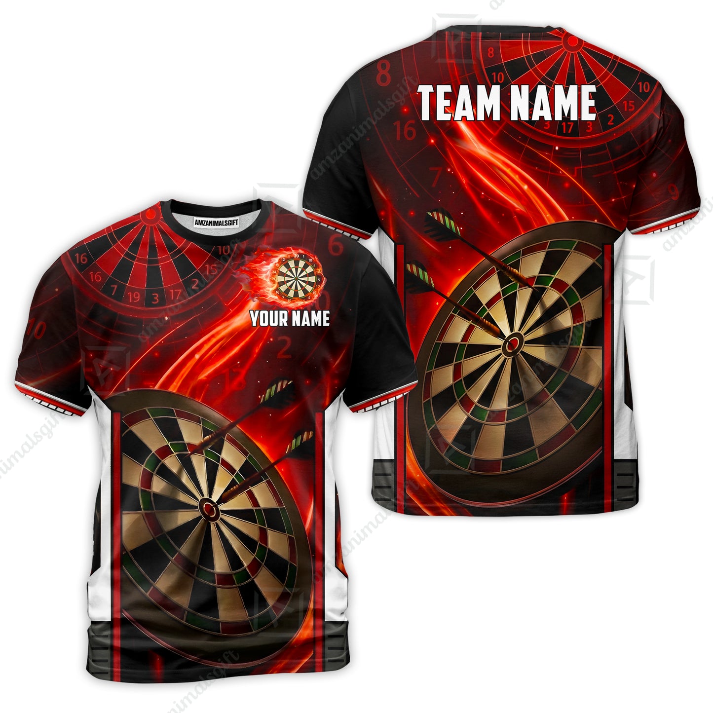 Custom Darts Team Jersey, Personalized Galaxy Darts Team Shirt For Players With Name & Team Name