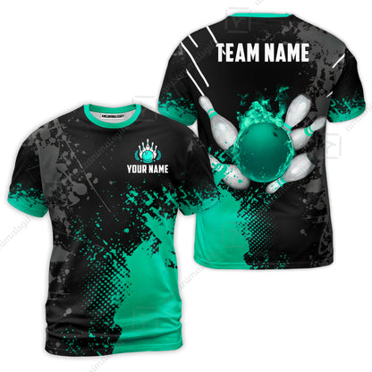 Custom Bowling Jersey Polo Shirt, Fire Ball Bowling, Custom Bowling Jersey Team Shirt For Players With Name & Team Name