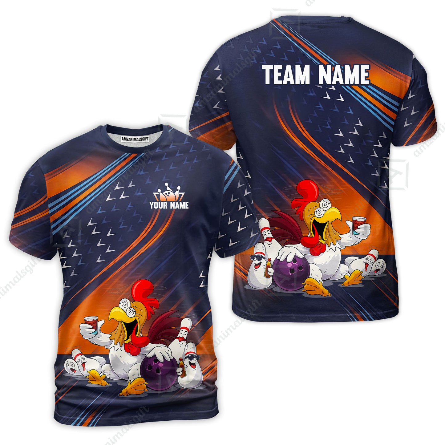 Custom Bowling League Drinking Jersey Polo Shirt, Custom Bowling League Drinking Jersey Team Shirt For Players With Name & Team Name