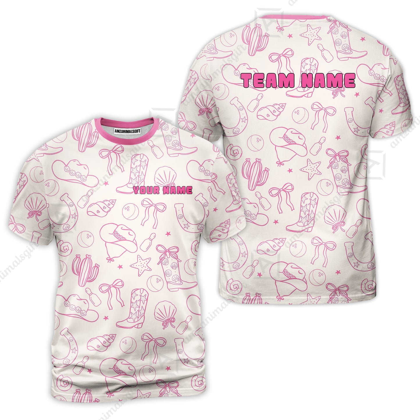 Custom Bowling Jersey Polo Shirt, Sweet Storm, Custom Bowling Jersey Team Shirt For Players With Name and Team Name