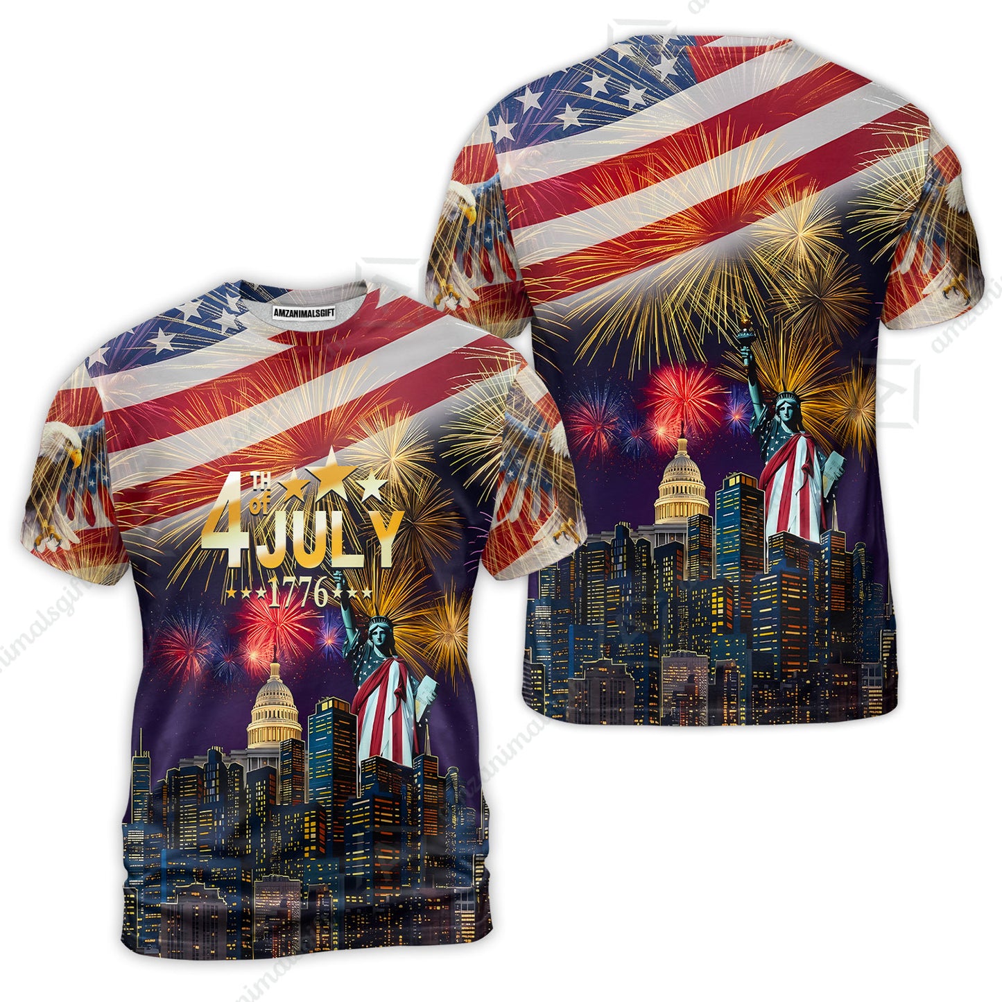 Custom Bowling Jersey Polo Shirt, Independence Day Celebration 1776 Bowling, Custom Bowling Jersey Team Shirt For Players With Name and Team Name