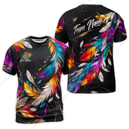 Custom Darts Team Jersey, Personalized Galaxy Sparkle Darts Shirt For Players With Name & Team Name