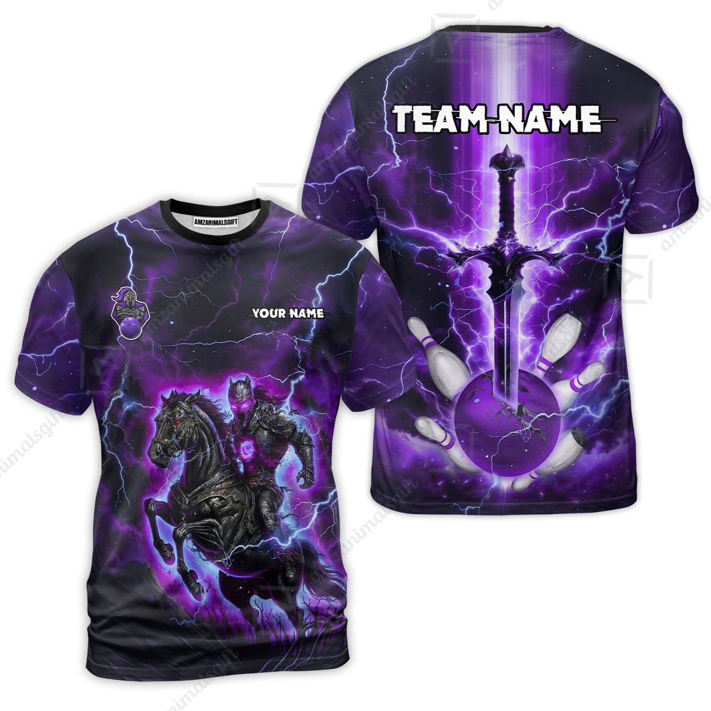 Custom Bowling Jersey Polo Shirt, Dark Knight Bowling, Custom Bowling Jersey Team Shirt For Players With Name & Team Name