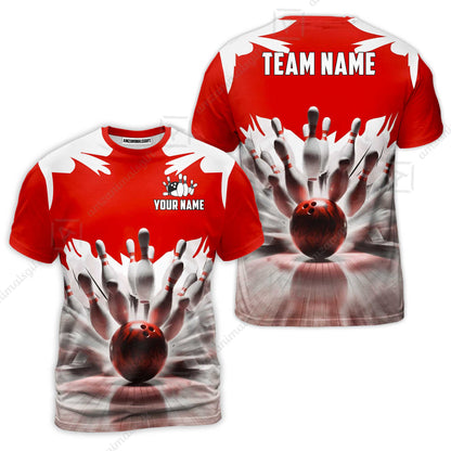 Custom Bowling Jersey Polo Shirt, Electric Marble Strike, Custom Bowling Jersey Team Shirt For Players With Name and Team Name