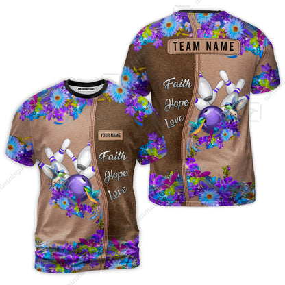 Custom Christian Faith Bowling Jersey Polo Shirt, Custom Christian Faith Bowling Jersey Team Shirt For Players With Name & Team Name