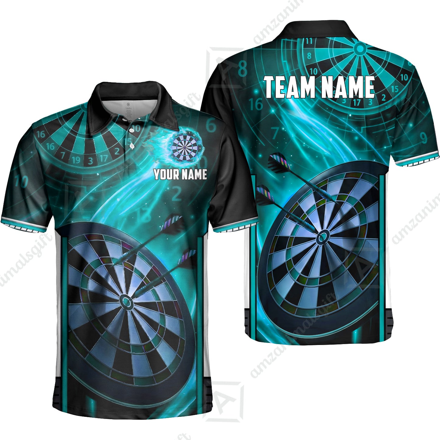 Custom Darts Team Jersey, Personalized Galaxy Darts Team Shirt For Players With Name & Team Name