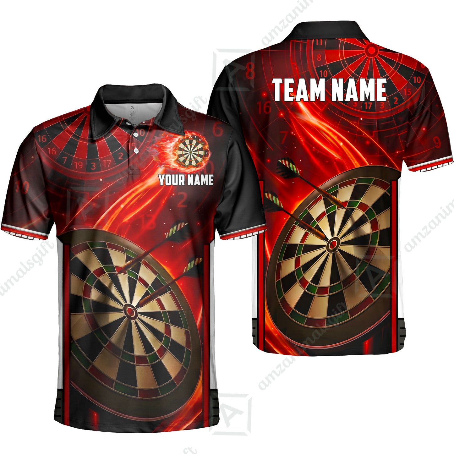 Custom Darts Team Jersey, Personalized Galaxy Darts Team Shirt For Players With Name & Team Name
