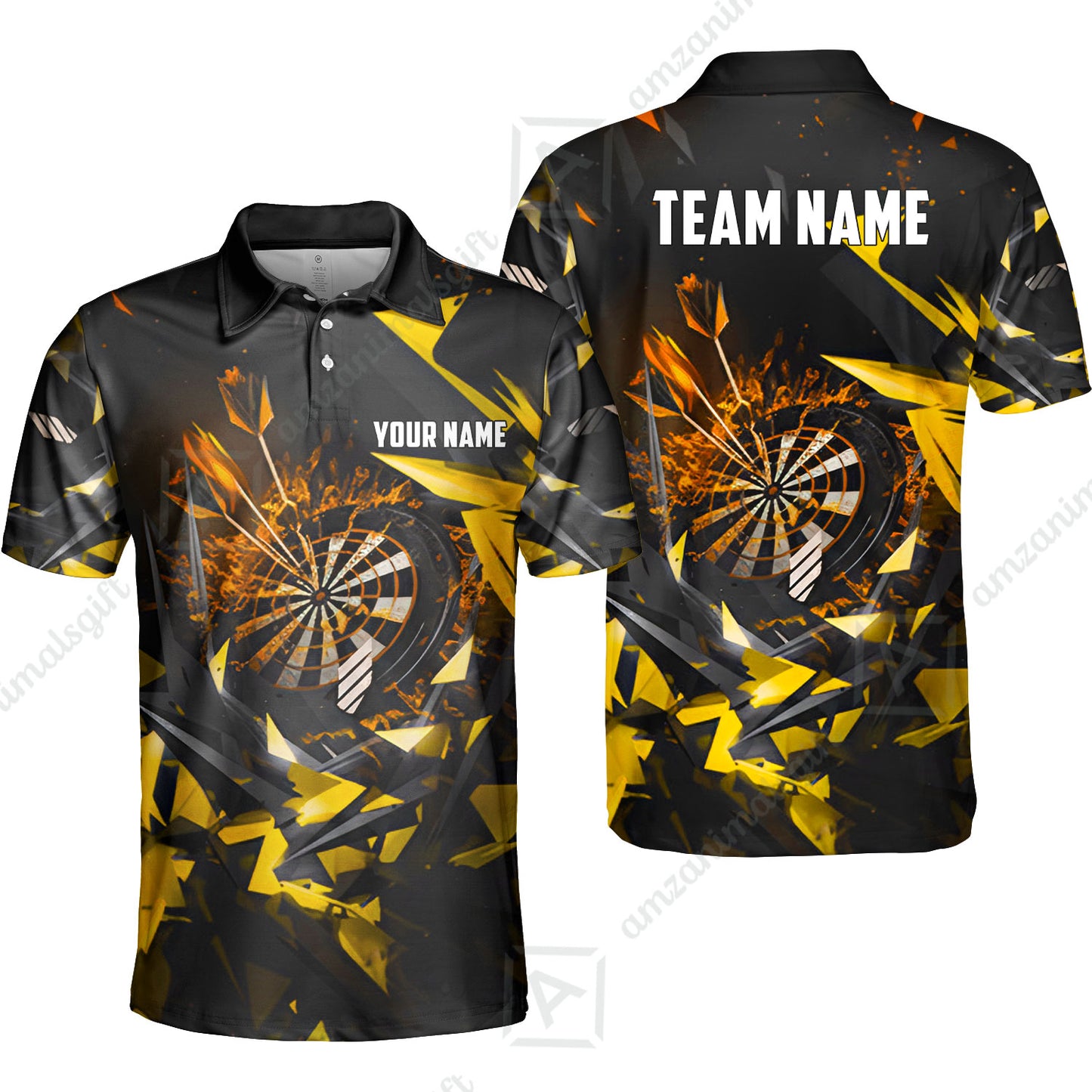 Custom Darts Team Jersey, Personalized Fury Dart Jersey Shirt For Players With Name & Team Name