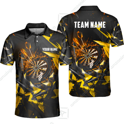 Custom Darts Team Jersey, Personalized Fury Dart Jersey Shirt For Players With Name & Team Name