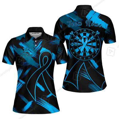 Custom Darts Jersey Polo Shirt, Ribbons Dart, Custom Dart Jersey Team Shirt For Players With Name & Team Name