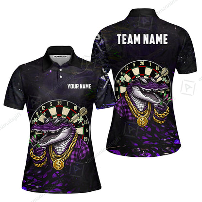 Custom Darts Team Jersey, Personalized Alligator Dart Jersey Shirt For Players With Name & Team Name