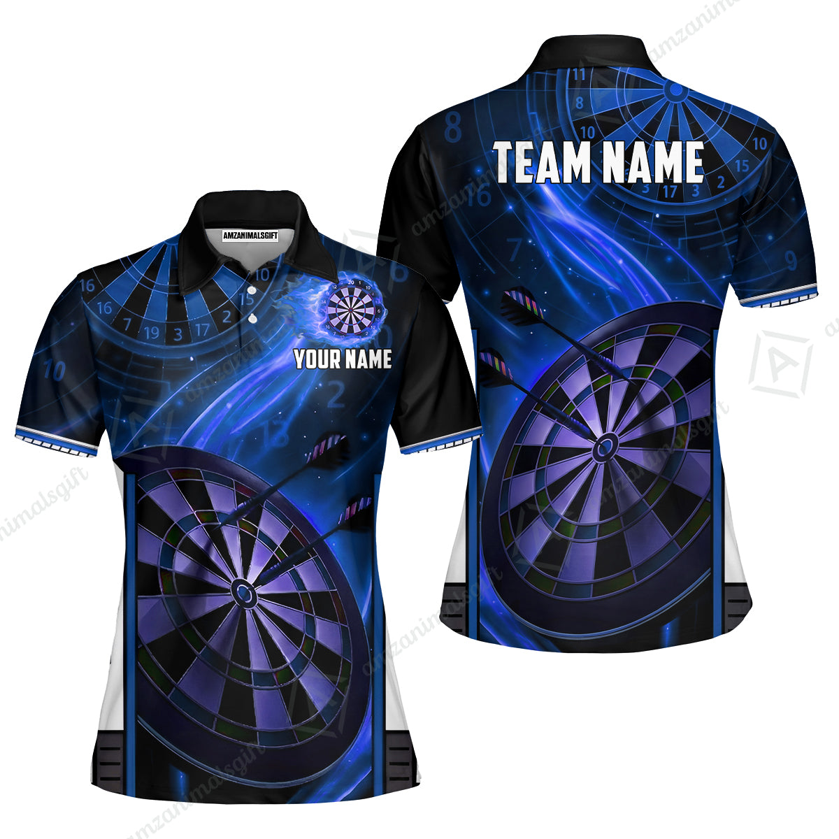 Custom Darts Team Jersey, Personalized Galaxy Darts Team Shirt For Players With Name & Team Name
