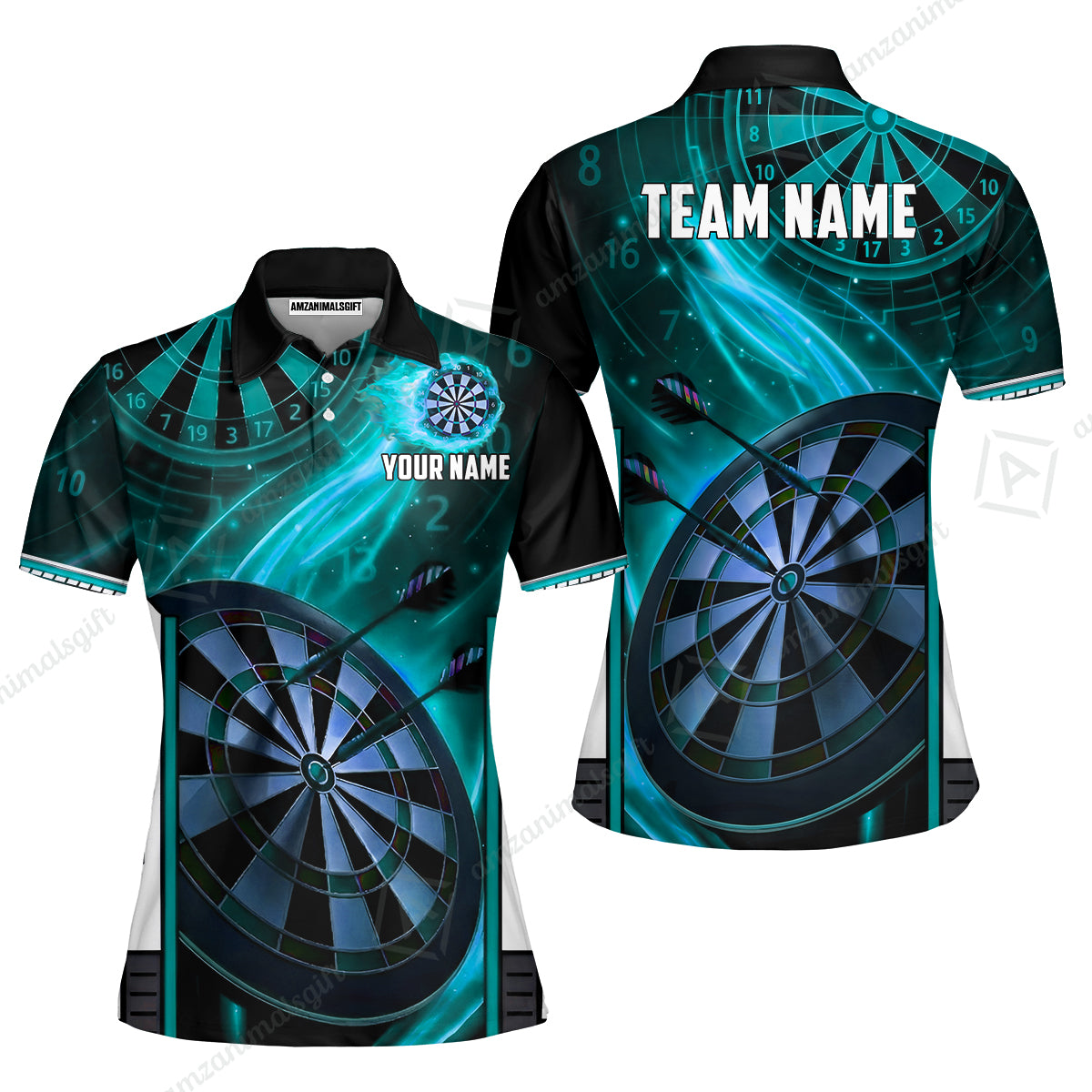 Custom Darts Team Jersey, Personalized Galaxy Darts Team Shirt For Players With Name & Team Name