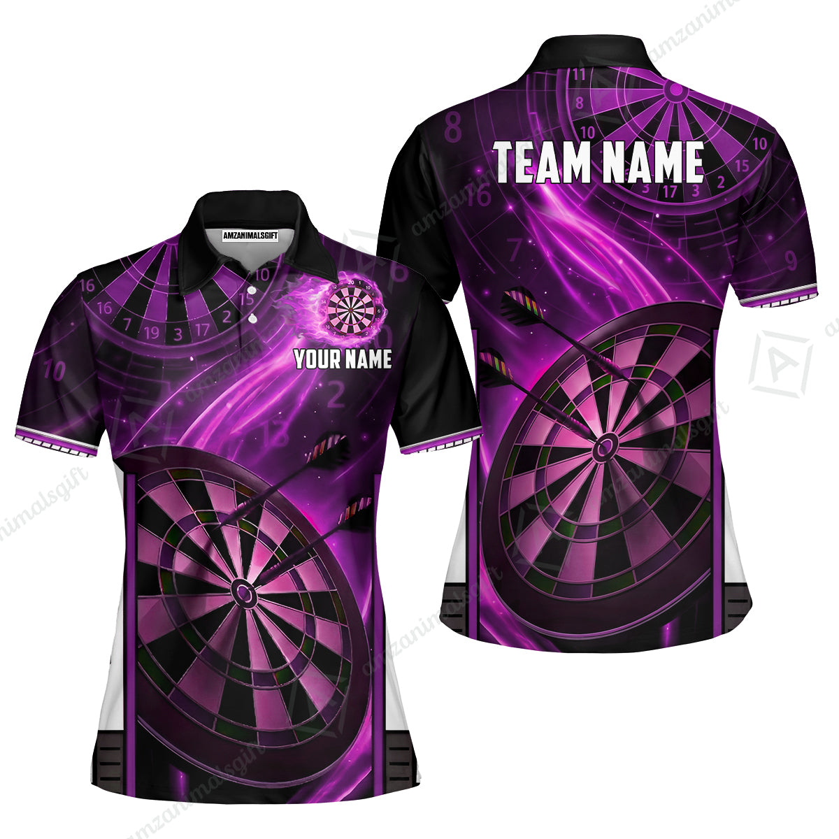Custom Darts Team Jersey, Personalized Galaxy Darts Team Shirt For Players With Name & Team Name