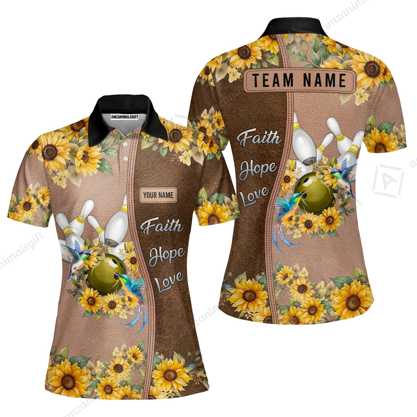 Custom Christian Faith Bowling Jersey Polo Shirt, Custom Christian Faith Bowling Jersey Team Shirt For Players With Name & Team Name