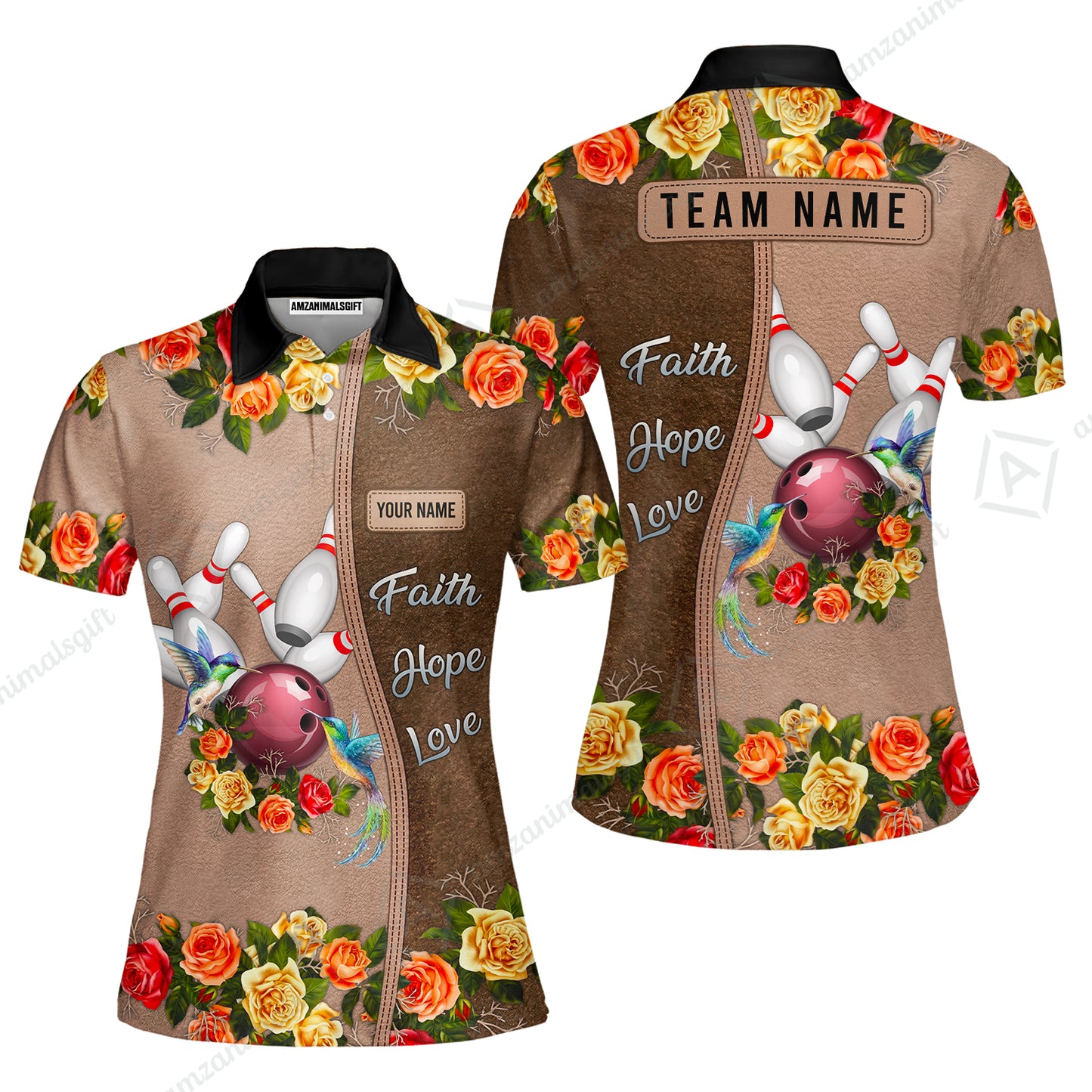 Custom Christian Faith Bowling Jersey Polo Shirt, Custom Christian Faith Bowling Jersey Team Shirt For Players With Name & Team Name