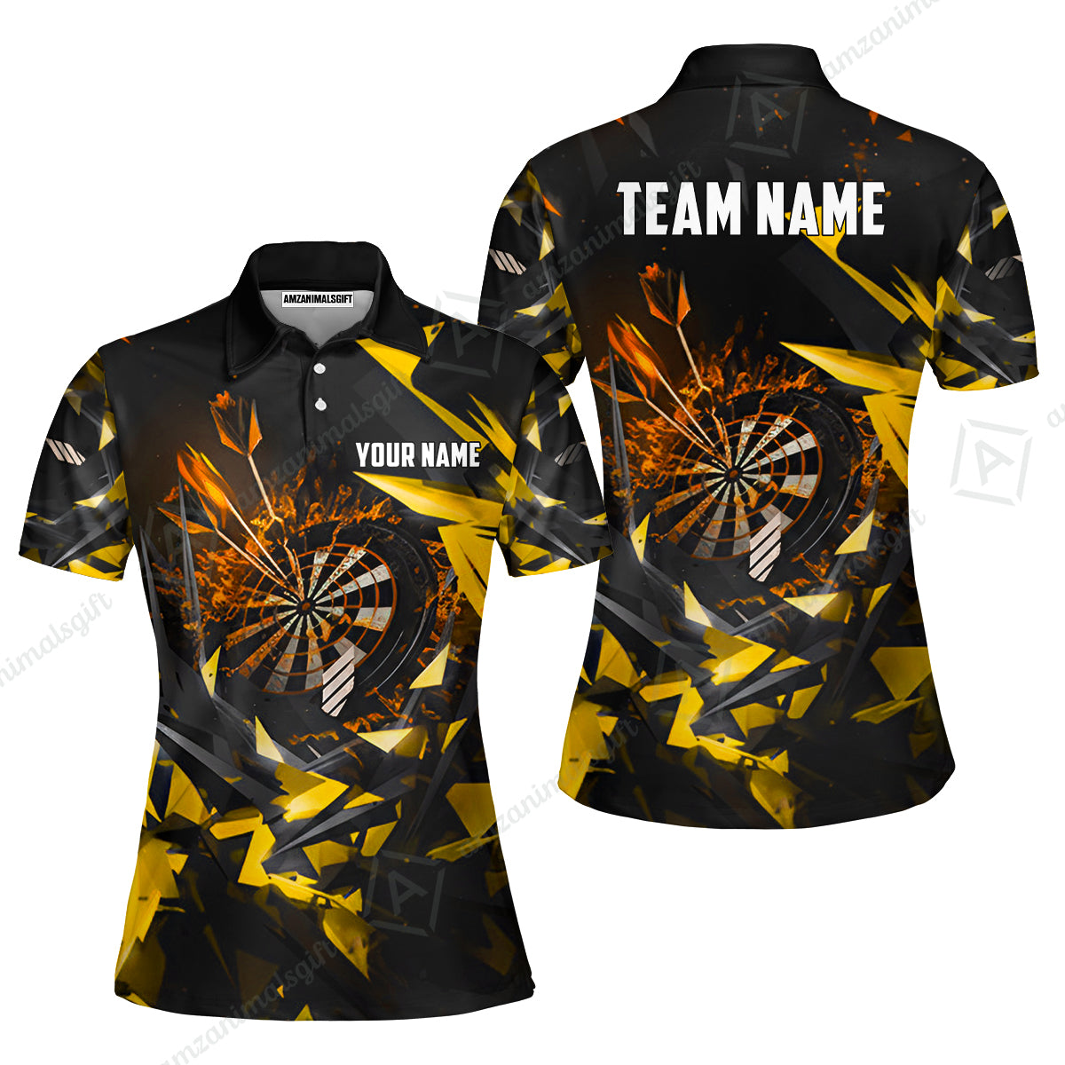 Custom Darts Team Jersey, Personalized Fury Dart Jersey Shirt For Players With Name & Team Name