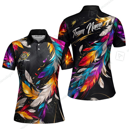 Custom Darts Team Jersey, Personalized Galaxy Sparkle Darts Shirt For Players With Name & Team Name