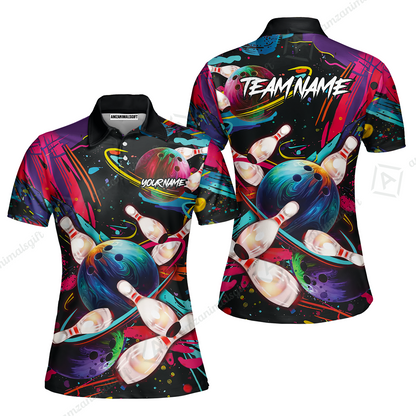 Customized Bowling Jersey, Colorful Bowling, Uniform Bowling - Personalized Name And Team Name