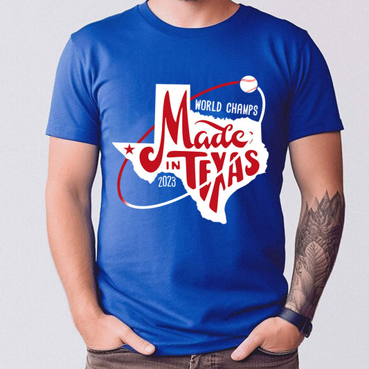 Texas Baseball Champs Shirts, Texas Baseball 2023 World Champs Shirts, Perfect Outfit For Texas Baseball Lovers