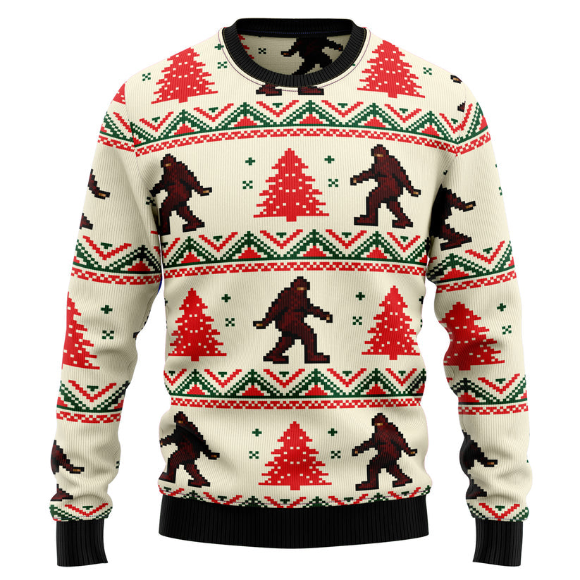 Bigfoot Ugly Christmas Sweater, Perfect Gift and Outfit For Christmas, Halloween, Winter