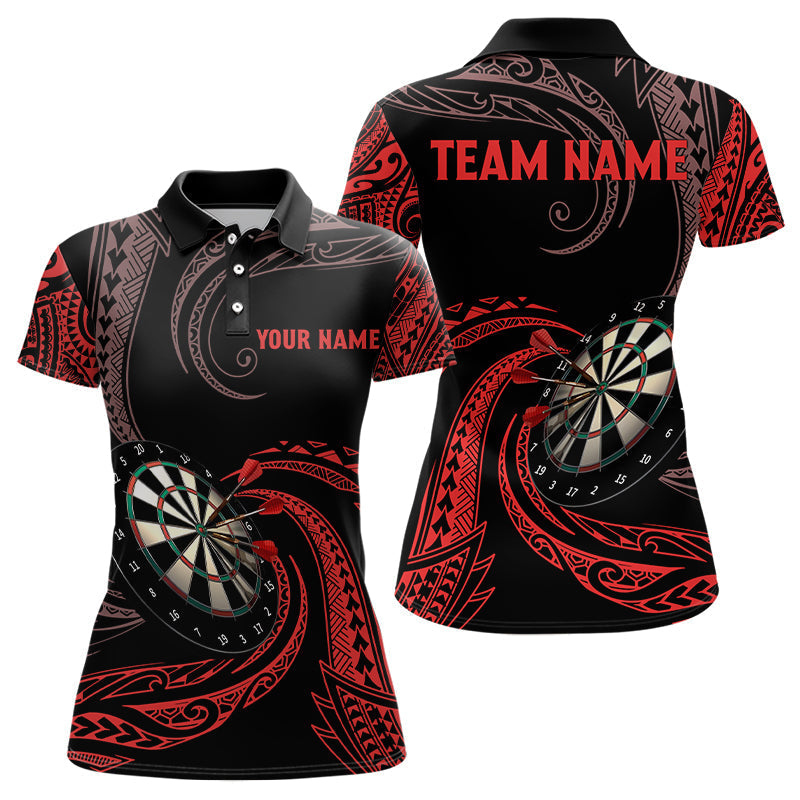 Custom Roll Tribal Darts Team Men Polo Shirts, Darts uniforms Roll Tribal Darts Personalized Name And Team Name