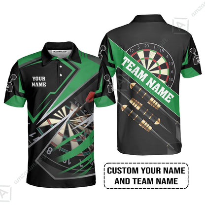 Personalized Darts T-Shirt - Custom Name & Team Name Darts T-Shirt
