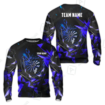Custom Darts Team Jersey, Personalized Fury Dart Jersey Shirt For Players With Name & Team Name