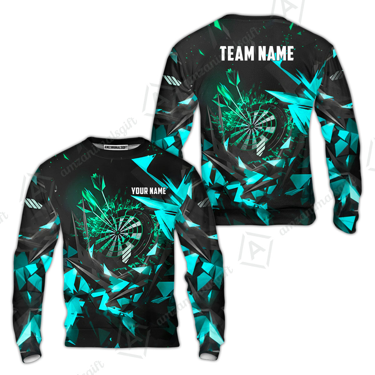 Custom Darts Team Jersey, Personalized Fury Dart Jersey Shirt For Players With Name & Team Name