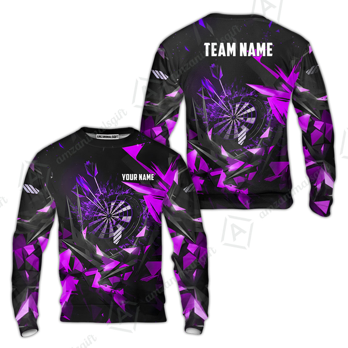 Custom Darts Team Jersey, Personalized Fury Dart Jersey Shirt For Players With Name & Team Name