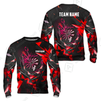 Custom Darts Team Jersey, Personalized Fury Dart Jersey Shirt For Players With Name & Team Name