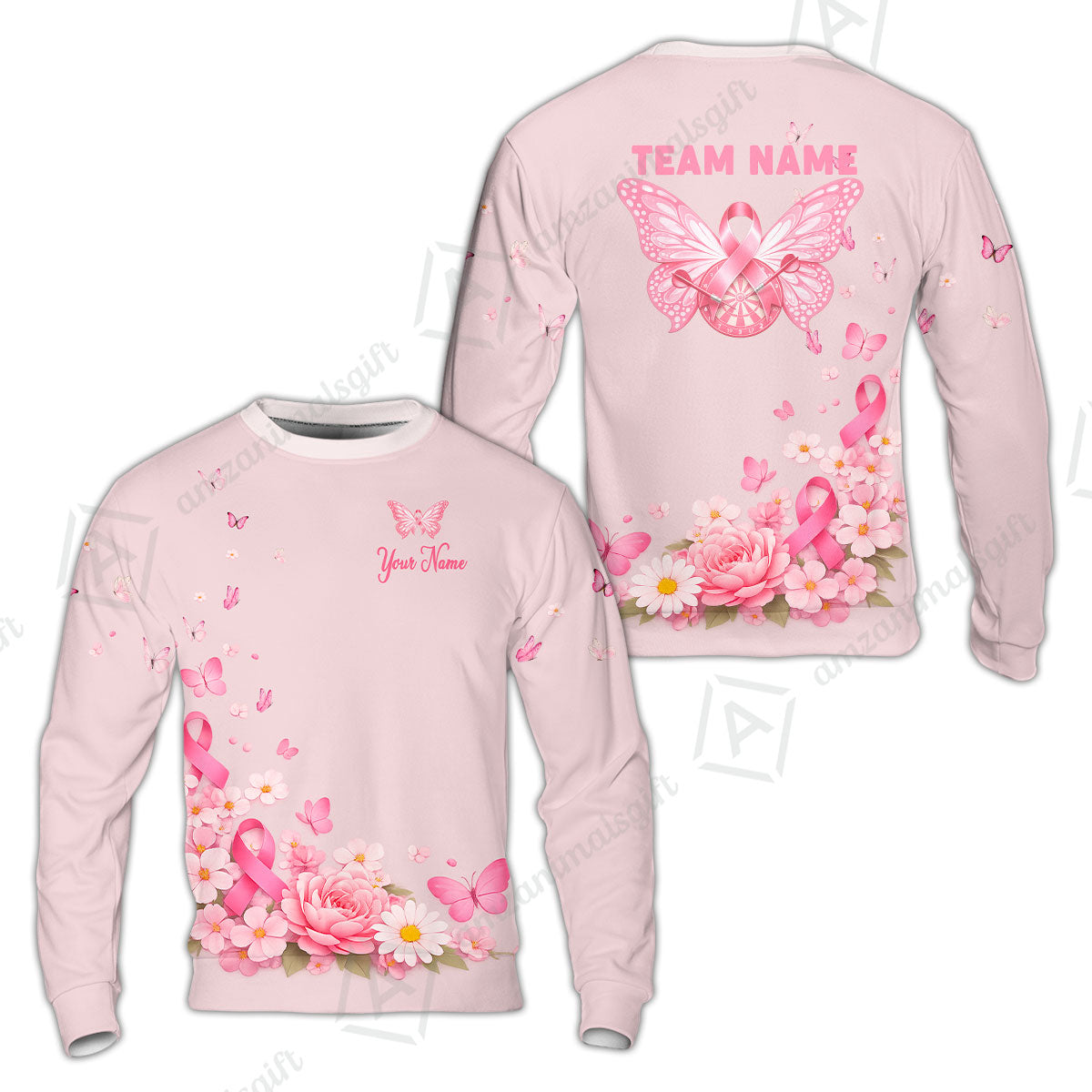 Custom Darts Jersey Polo Shirt, Butterfly Floral Darts, Custom Dart Jersey Team Shirt For Players With Name & Team Name