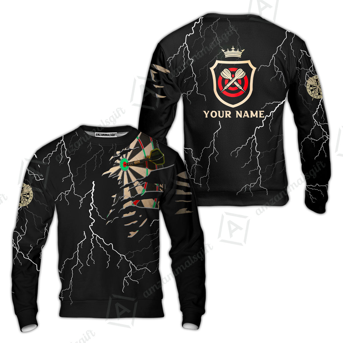 Darts Custom Name Men Polo Shirt, Darts Target Personalized Men Polo Shirt Gift For Darts Lovers, Friend, Team, Darts Player