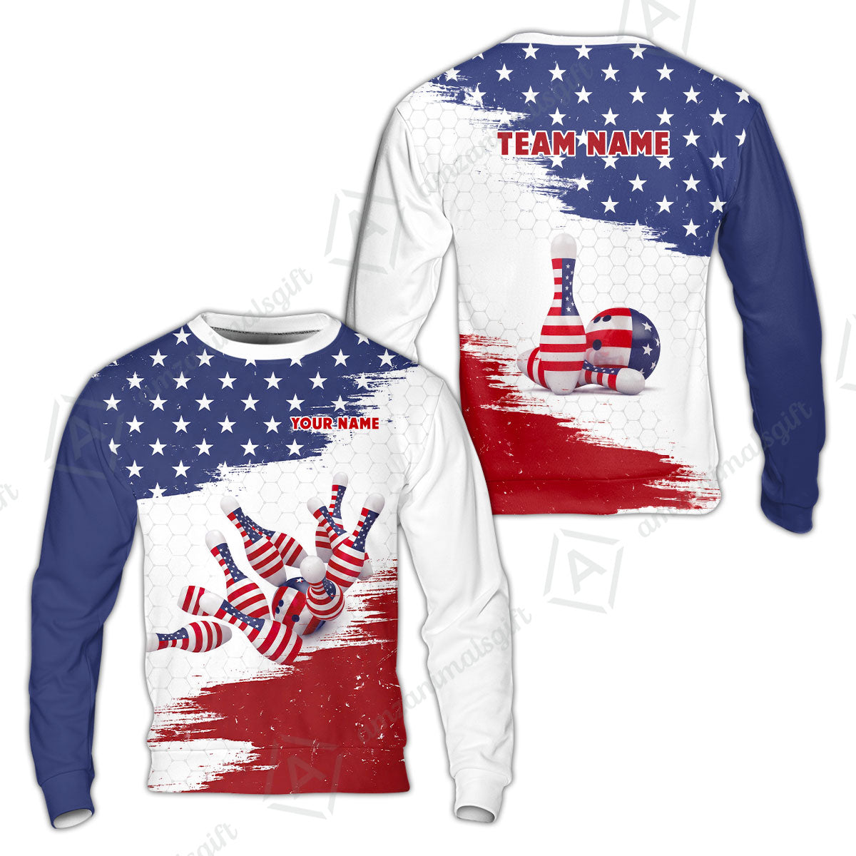 Custom Bowling Jersey Polo Shirt, Strike Force, Custom Bowling Jersey Team Shirt For Players With Name and Team Name