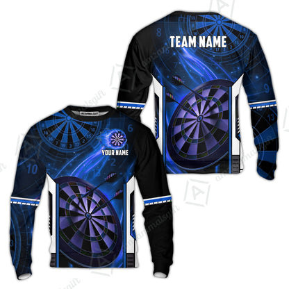 Custom Darts Team Jersey, Personalized Galaxy Darts Team Shirt For Players With Name & Team Name