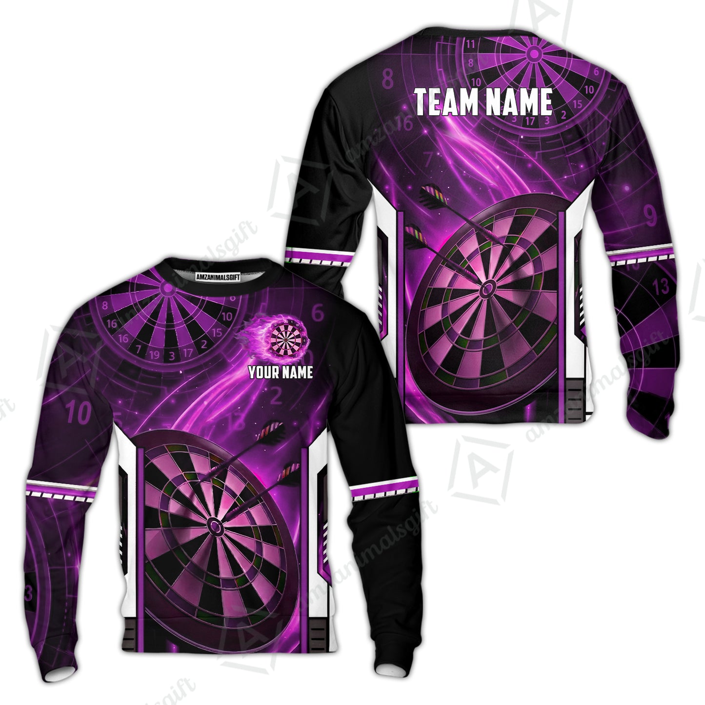 Custom Darts Team Jersey, Personalized Galaxy Darts Team Shirt For Players With Name & Team Name
