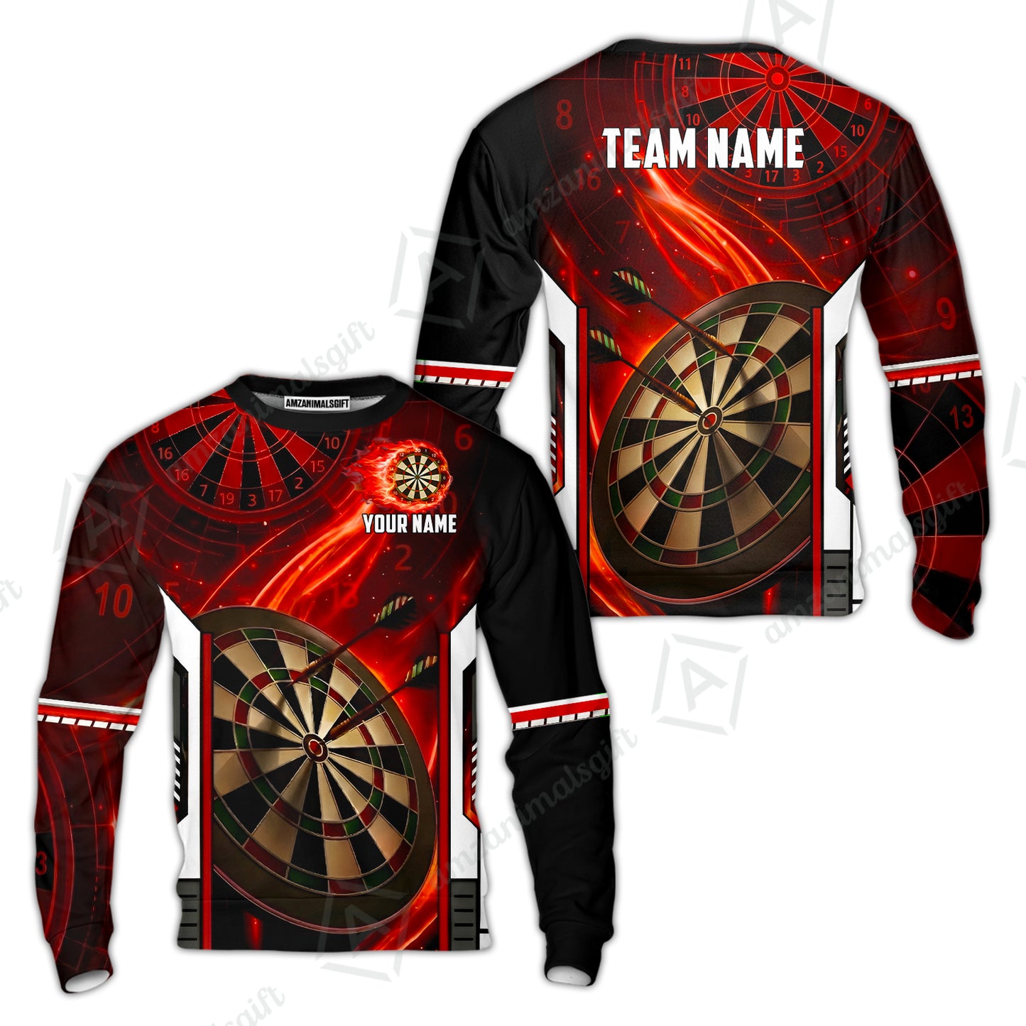 Custom Darts Team Jersey, Personalized Galaxy Darts Team Shirt For Players With Name & Team Name