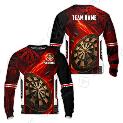 Custom Darts Team Jersey, Personalized Galaxy Darts Team Shirt For Players With Name & Team Name