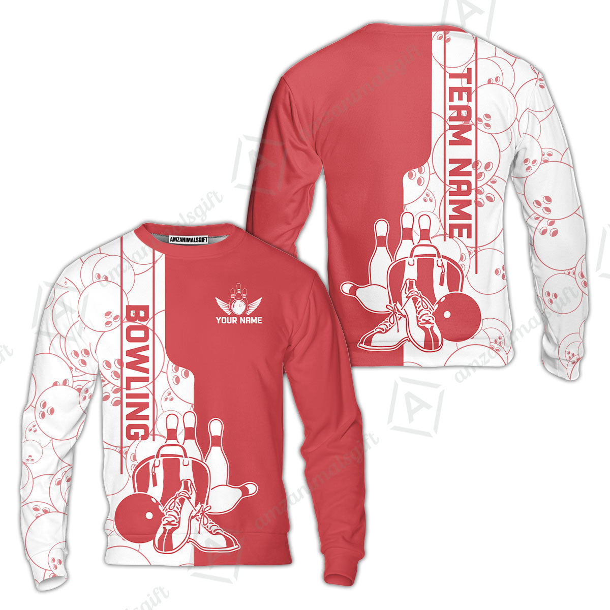 Custom Bowling Team Jersey Bowling Shoes Polo Shirts, Bowling Team Uniforms, Personalized Name And Team Name