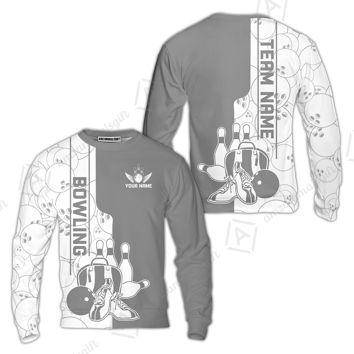 Custom Bowling Team Jersey Bowling Shoes Polo Shirts, Bowling Team Uniforms, Personalized Name And Team Name