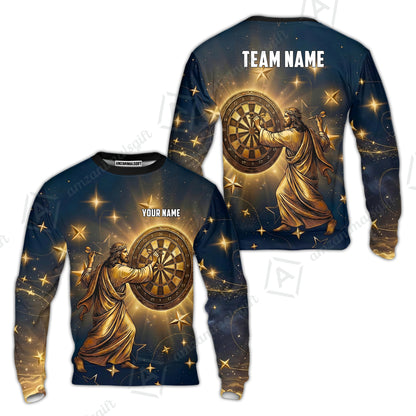 Custom Darts Team Jersey, Personalized God Darts Polo Shirt For Players With Name & Team Name
