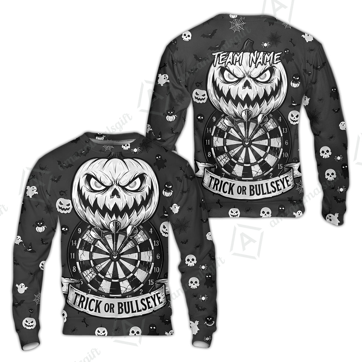 Sweatshirt||Black White