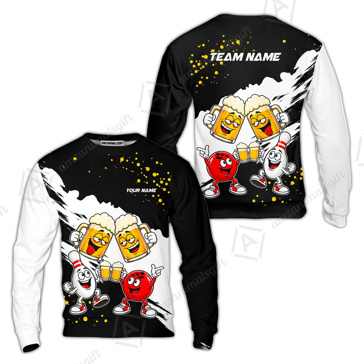Sweatshirt||Black