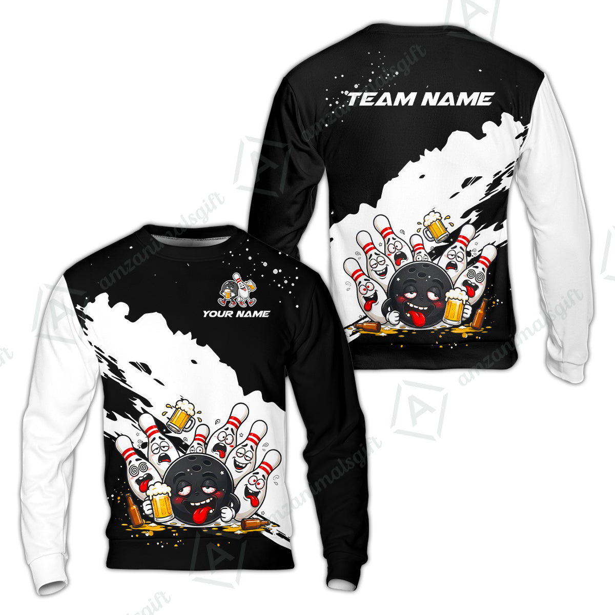 Sweatshirt||Black