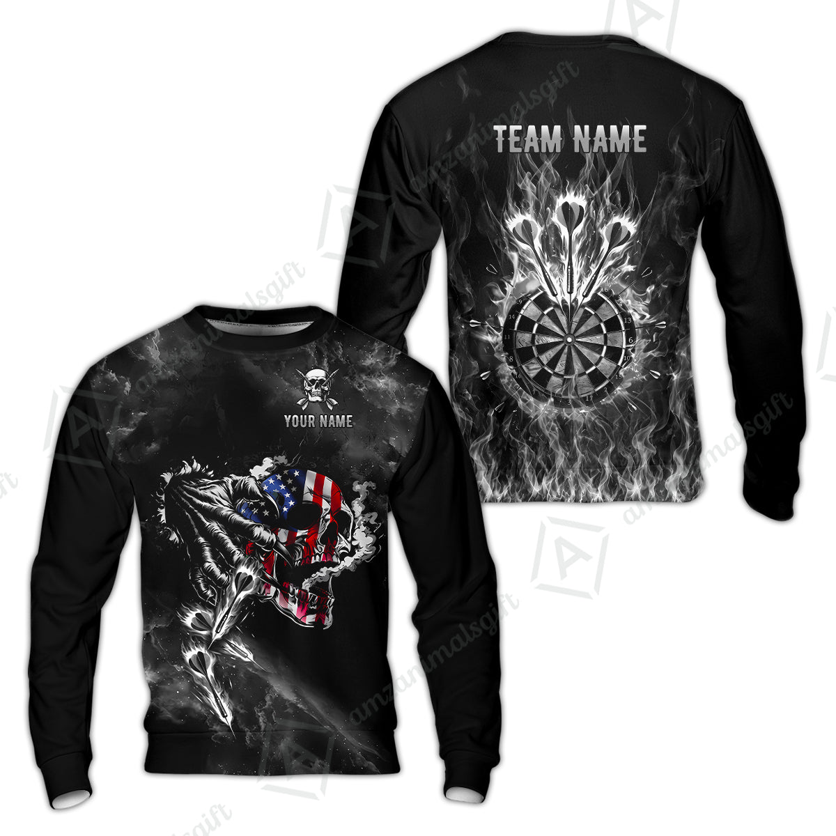 Sweatshirt||Black