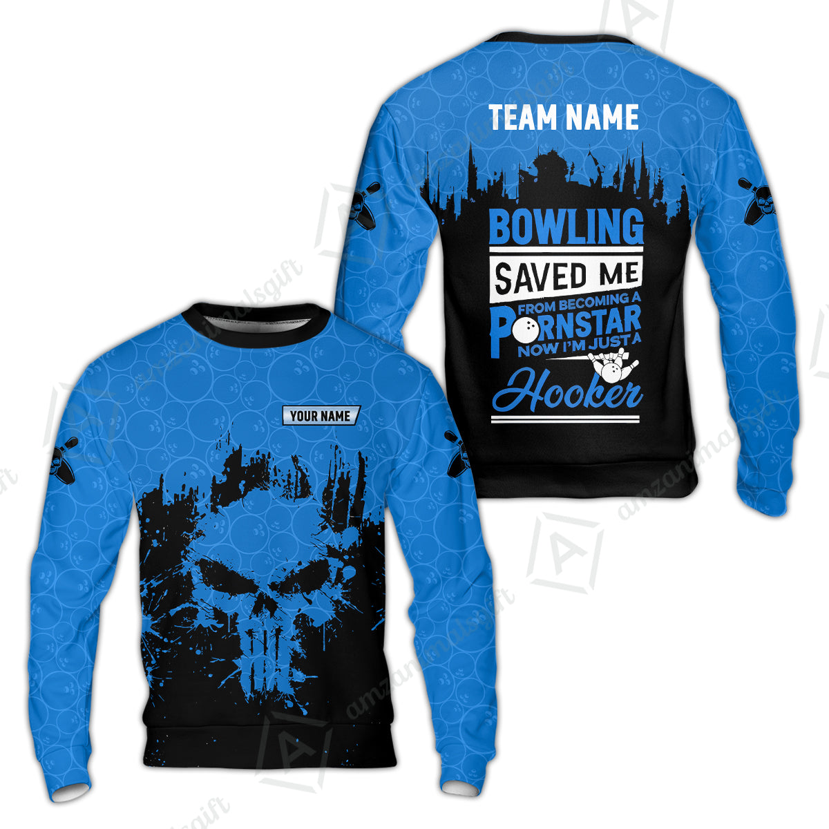 Sweatshirt||Blue