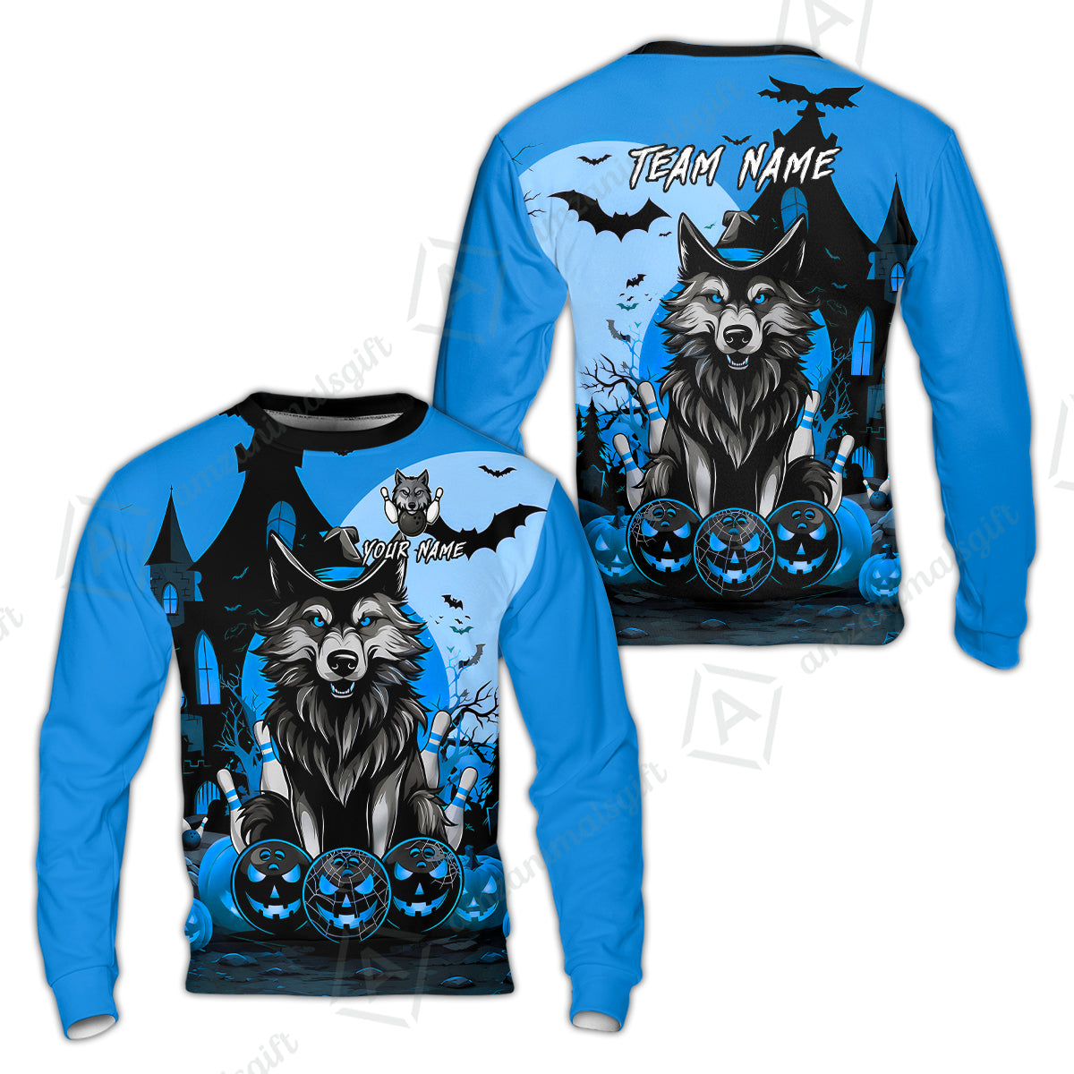 Sweatshirt||Blue